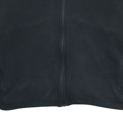 Puma Men's Black XL Full Zip Fleece Hoodie with Logo