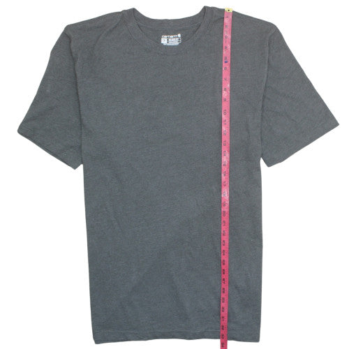 Carhartt Men's Grey 2XLT Relaxed Fit Short Sleeve Crew Neck T-Shirt