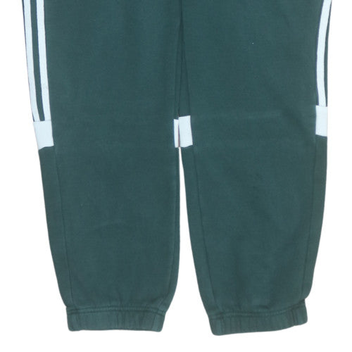 adidas Mens Green XL Jogger Sweatpants with Side Stripes