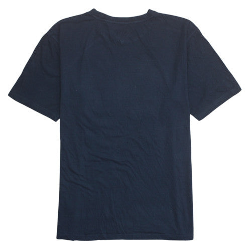 Tommy Hilfiger Men's Blue 2XL Graphic Cotton T-Shirt