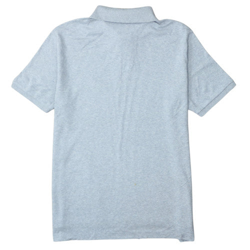 Ralph Lauren Men's Grey Custom Fit Cotton Polo Shirt XL