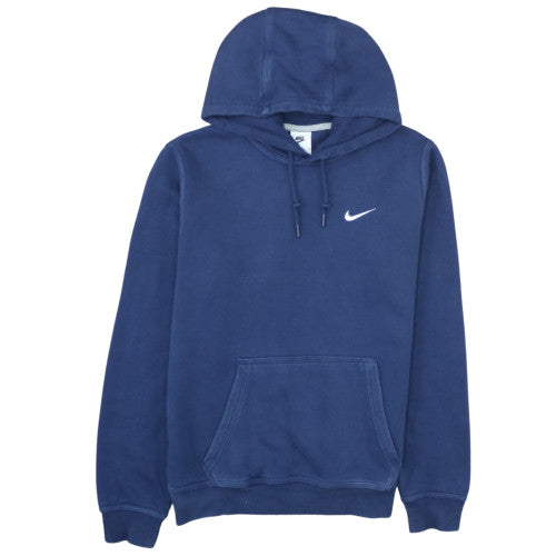 Nike Men's Blue Pullover Hoodie M Regular Fit Fleece Sweatshirt