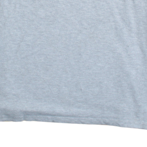 Columbia Mens Grey 2XL Patriotic USA Flag Short Sleeve T-Shirt