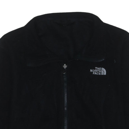 The North Face Womens Black Fleece Full Zip Jacket Size M