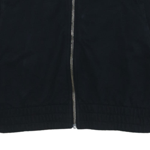 Nike Air Womens Black Full Zip Hoodie L Cotton Blend