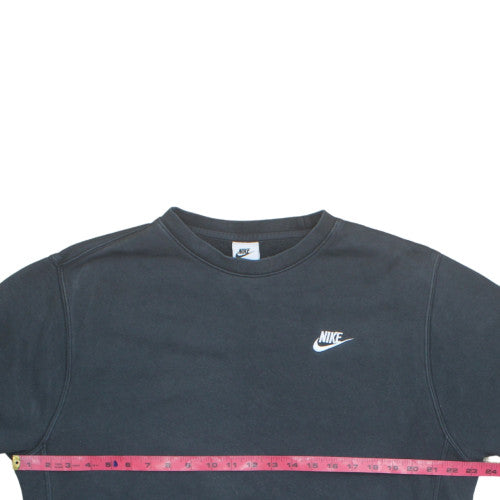 Nike Men's Black Medium Crew Neck Pullover Sweatshirt