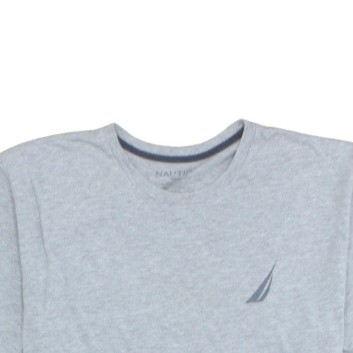 Nautica Men's Grey XL Graphic Print Short Sleeve T-Shirt