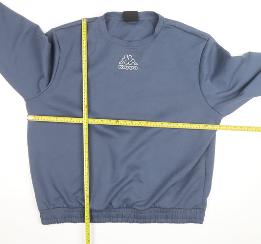 Kappa x Primark Women's Blue 2XL Pullover Sweatshirt
