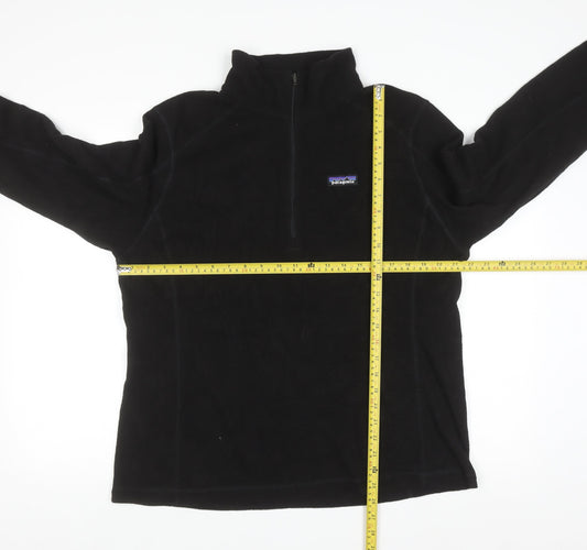 Patagonia Men’s Black XL Fleece 1/2 Zip Pullover Sweatshirt