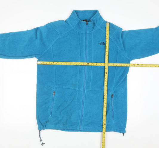 The North Face Blue Fleece Full Zip Sweatshirt XL Unisex Outdoor