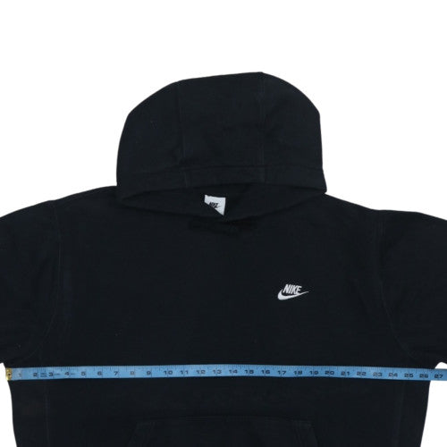 Nike Mens Black Pullover Hoodie L Cotton Blend Sweatshirt