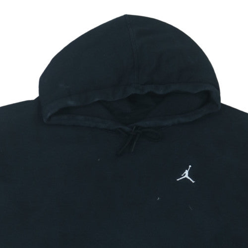 Jordan Men's Black XL Loose Fit Pullover Hoodie