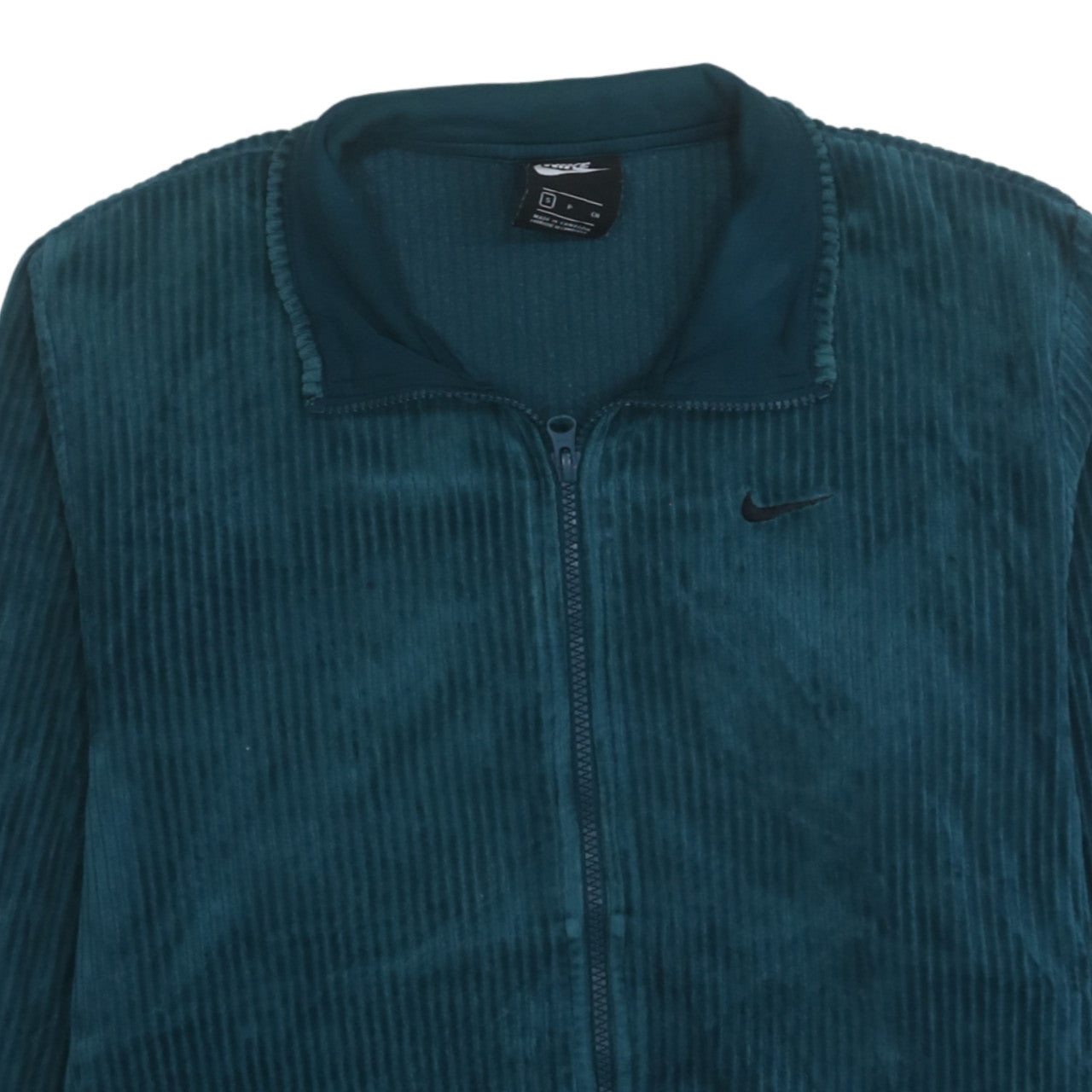 Nike Women’s Teal Full Zip Sweatshirt Small Cotton Blend Jacket