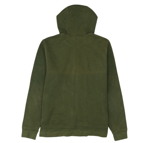 Lacoste Men’s Green Full Zip Hoodie Size L Regular Fleece Logo