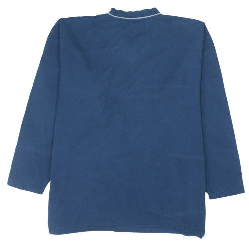 NFL Patriots Men's Blue 2XL V-Neck Fleece Sweatshirt