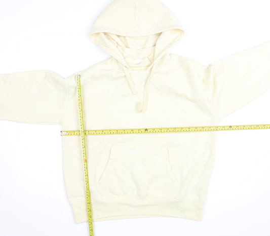 Champion Men's Beige Pullover Hoodie Size L Regular Fit Fleece