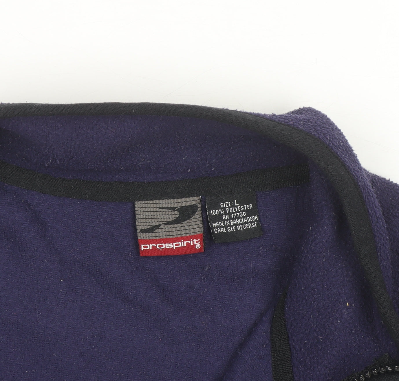 ProSpirit Men's Purple Fleece Bodywarmer Waistcoat Size L
