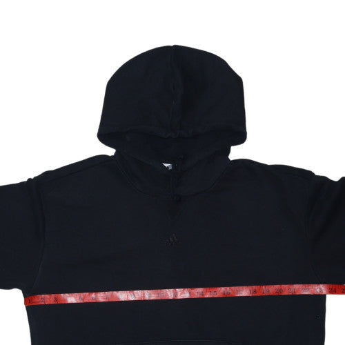 Adidas Mens Black Pullover Hoodie Size XL Classic Sportswear