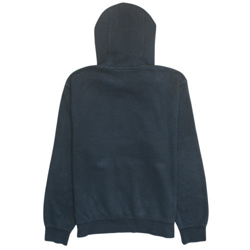 Nike Men's Black Pullover Hoodie Medium Logo Fleece Sweatshirt