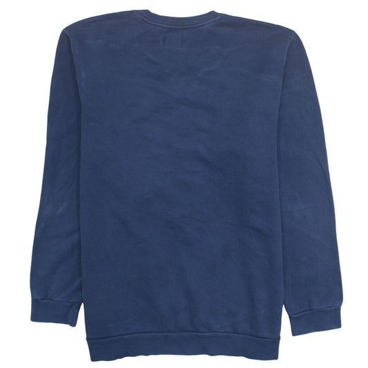 Adidas Mens Blue XL Crew Neck Pullover Sweatshirt Classic Logo