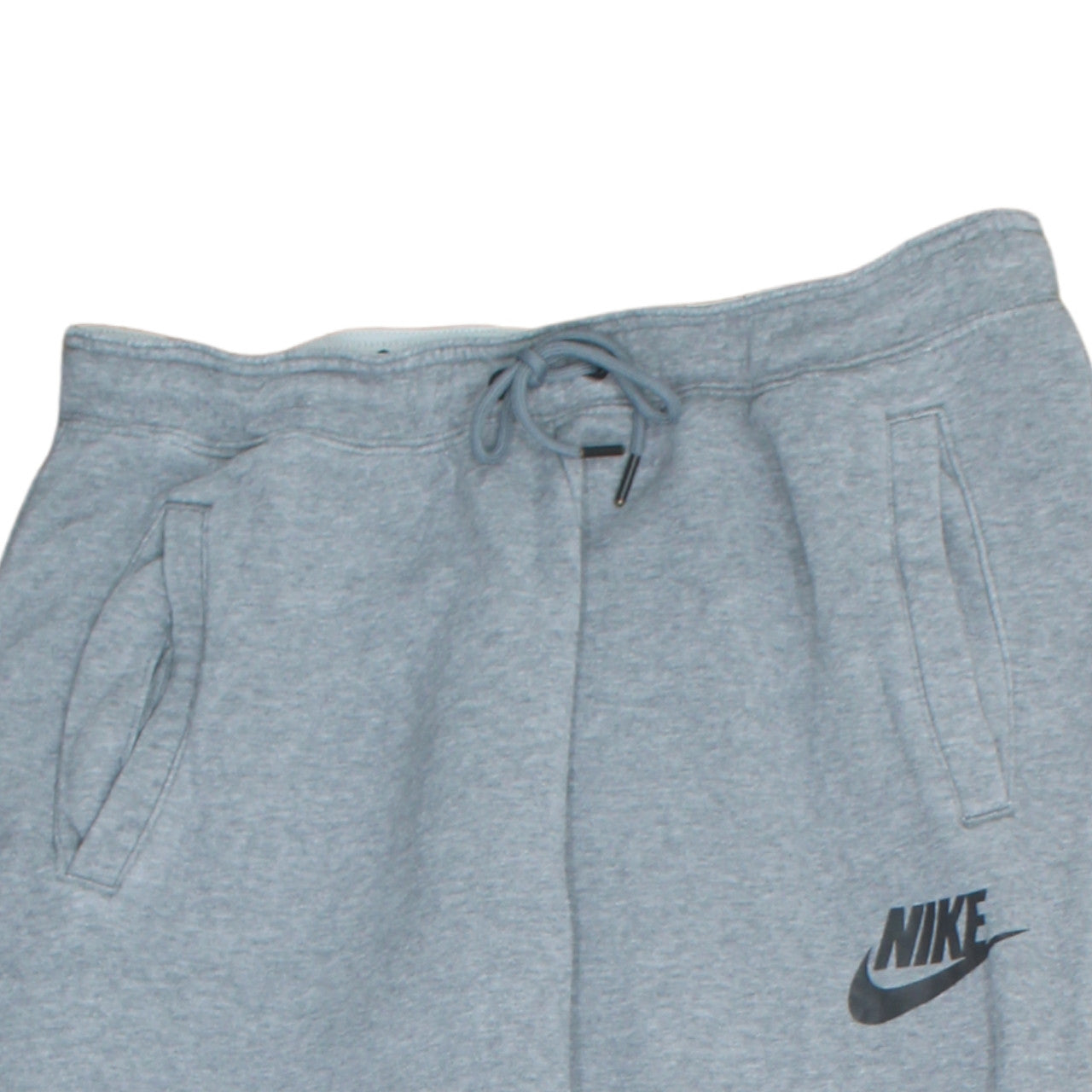Nike Men's Grey Regular Fit Drawstring Fleece Joggers M