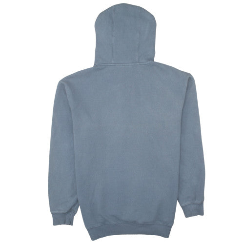 Quiksilver Men's Blue Pullover Hoodie Small Graphic Fleece