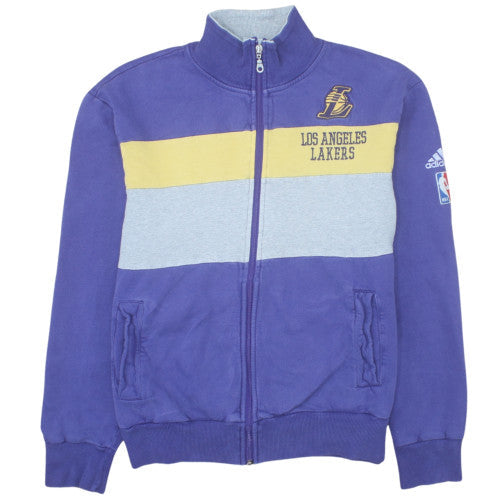 Adidas Men's Blue Los Angeles Lakers XL Full Zip Sweatshirt