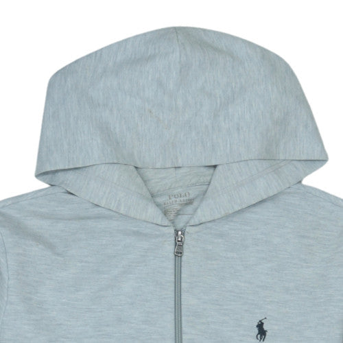 Ralph Lauren Men's Grey Full Zip Hoodie Size M Regular Fit