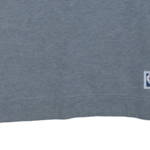 NBA Boys Grey Cotton Blend Crew Neck Sweatshirt Size 14 Youth