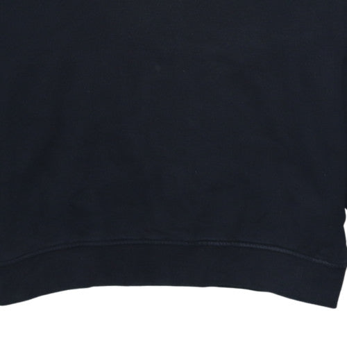 Adidas Women Black Hoodie Size 8 Pullover Hooded Sweatshirt