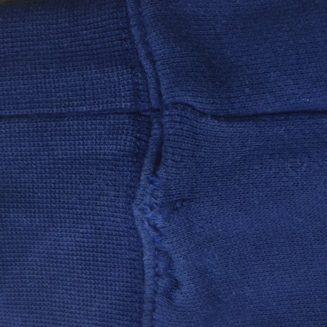 Adidas Women Blue 2XS Pullover Sweatshirt Crew Neck Logo Raglan