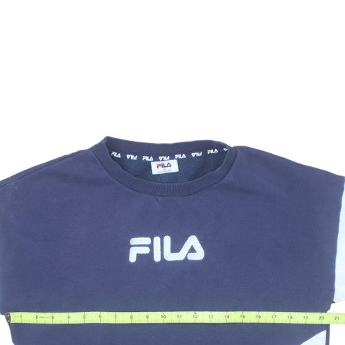 Fila Boys Multicoloured Crew Neck Pullover Sweatshirt Size 12 Years