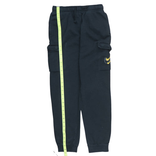 Nike Boys Black XL Cargo Jogger Sweatpants with Elastic Waist 158-170cm