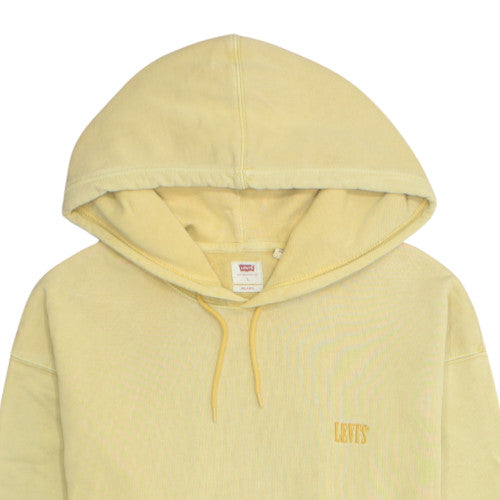 Levi's Men's Yellow Relaxed Fit Pullover Hoodie Size L