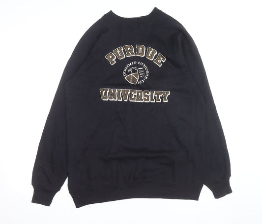Champion Men's Black XL Pullover Purdue University Sweatshirt