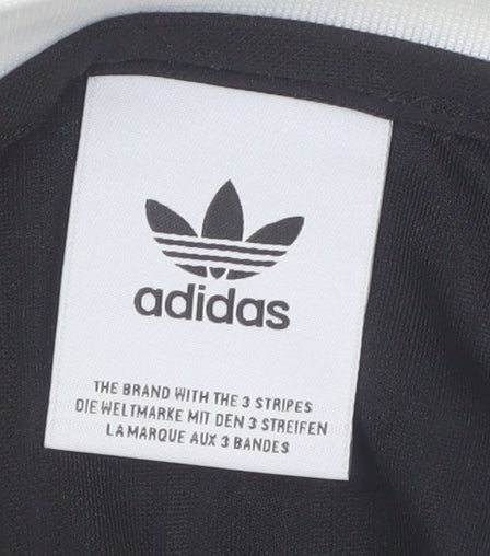 Adidas Men’s Black Oasis Polo Shirt L Music Retro Football Style