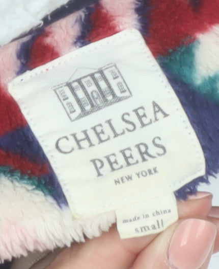 Chelsea Peers Women’s Multicoloured Fleece 1/4 Zip Pullover Sweatshirt Small