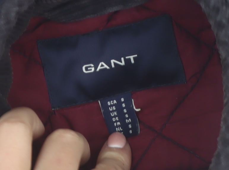 Additional view of GANT Women's Blue Quilted Waistcoat, size S, Sleeveless Casual Outdoor