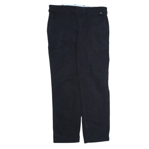 Dickies Men's Black Regular Fit Chino Trousers W33