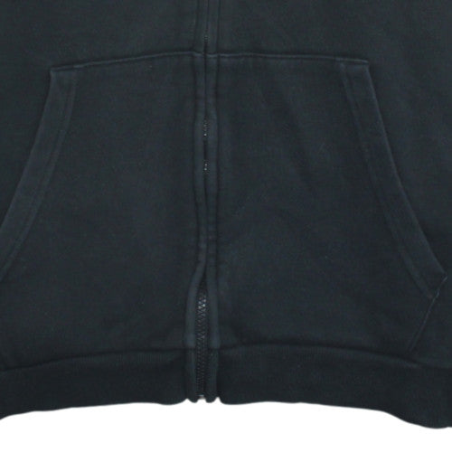 Additional view of Puma Men's Black Full Zip Hoodie Sweatshirt, size M, Sports Fleece