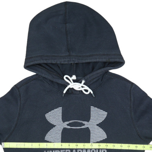 Under Armour Men's Black Pullover Hoodie Size S Relaxed Fit Sportswear