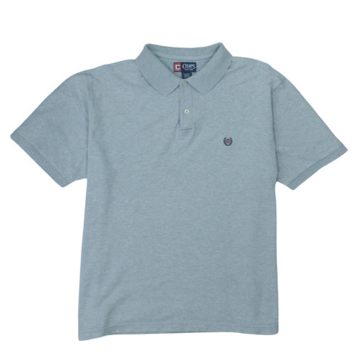 Chaps Men’s Blue Cotton Polo Shirt XL Classic Fit