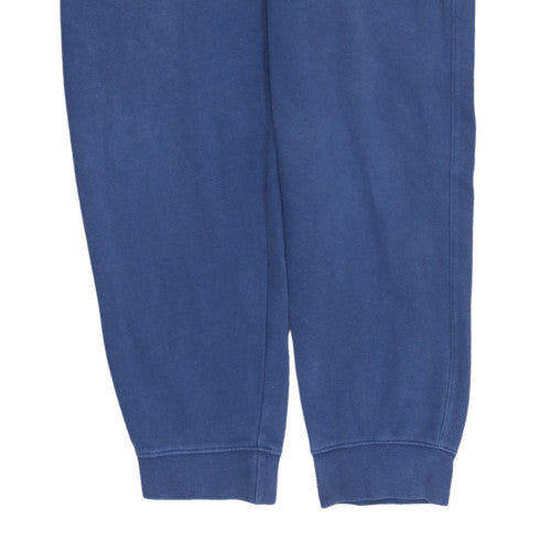 Nike Men's Blue Fleece Sweatpants L Regular Fit Tapered Joggers