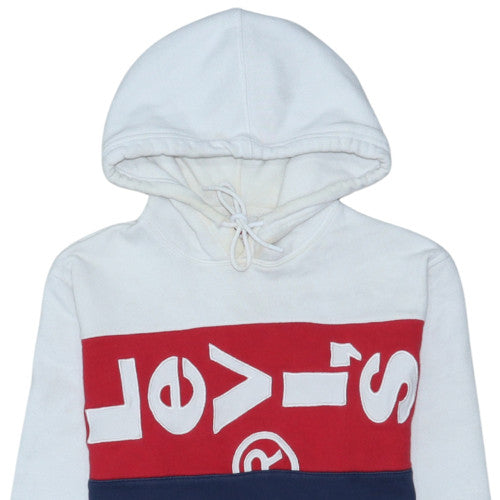 Levi's Men's Multicoloured Pullover Hoodie S Fleece Logo