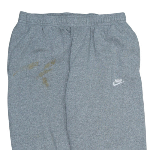 Nike Men's Grey 2XL Sweatpants Regular Fit Fleece Tapered