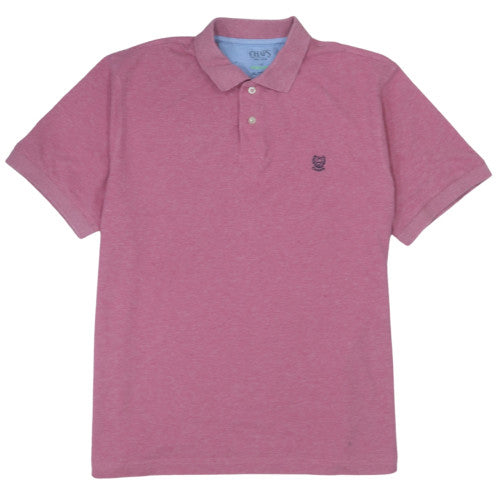 Chaps Men's Pink XL Polo Shirt Cotton Blend Classic Fit