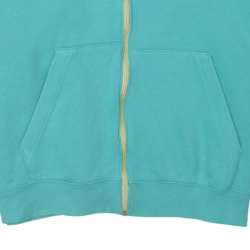 Nike Men's Blue 2XL Full Zip Hoodie Fleece Sweatshirt