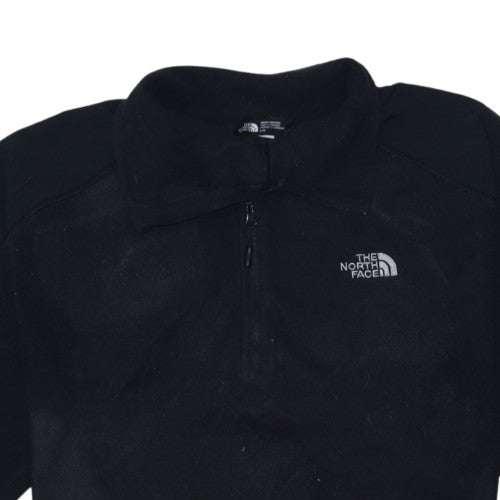 The North Face Men’s Black L Fleece Half Zip Short Sleeve T-Shirt
