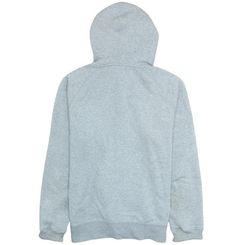 Nike Mens Grey Full Zip Hoodie Medium Fleece Lined Sportswear