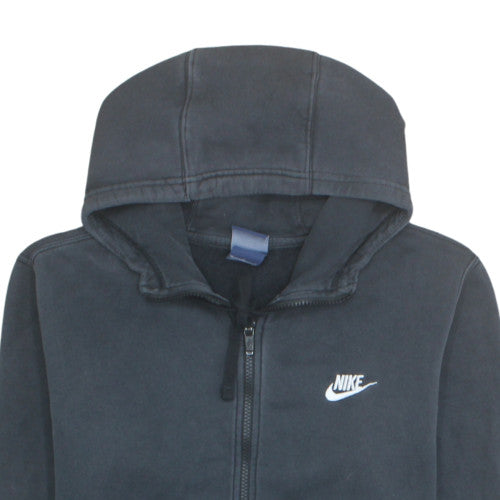 Nike Men's Black Full Zip Hoodie Sweatshirt Size M